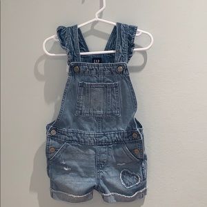 GAP Kids Toddler 3T Jean shortalls